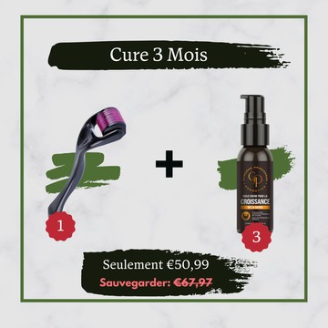 Cure de pousse de barbe (forfait de 3 mois)